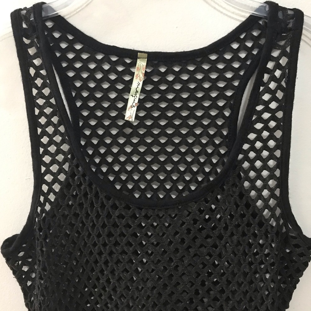 🚫SOLD🚫 Swim coverup fishnet dress - Picture 7 of 7